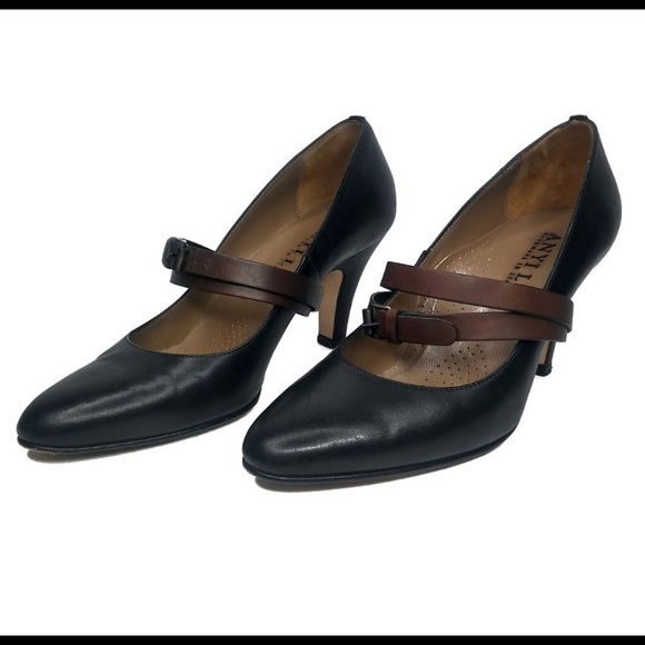 ANYI LU handmade black heels - Picture 2 of 16